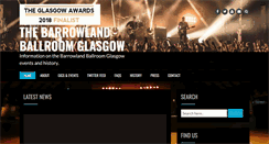 Desktop Screenshot of glasgow-barrowland.com