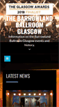 Mobile Screenshot of glasgow-barrowland.com